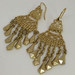 Stella & Dot | Alila Gold Chandelier Earrings
